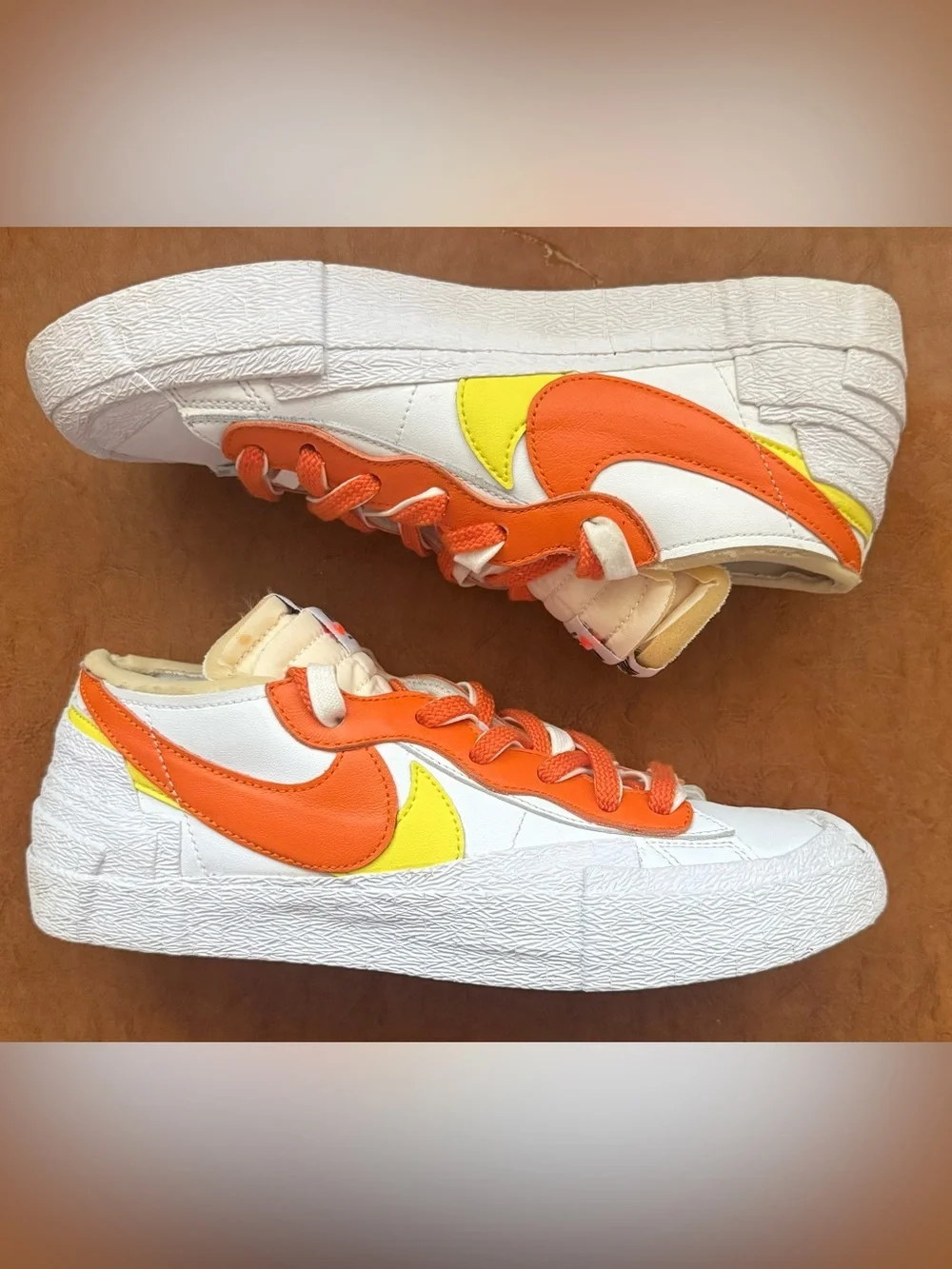 Nike x Sacai Blazer Low Magma Orange DD1877-100 Men’s 9
